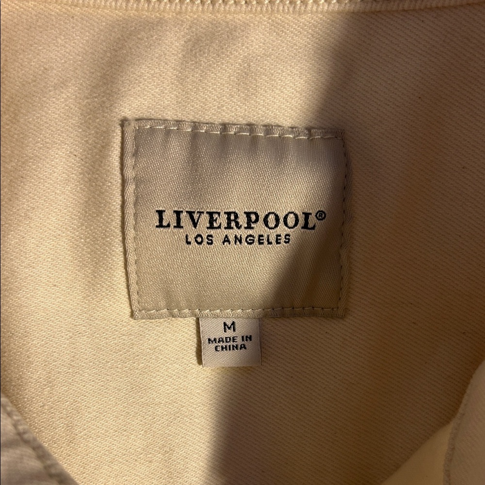 Liverpool Cream Floral Jean Jacket - Picture 2 of 11